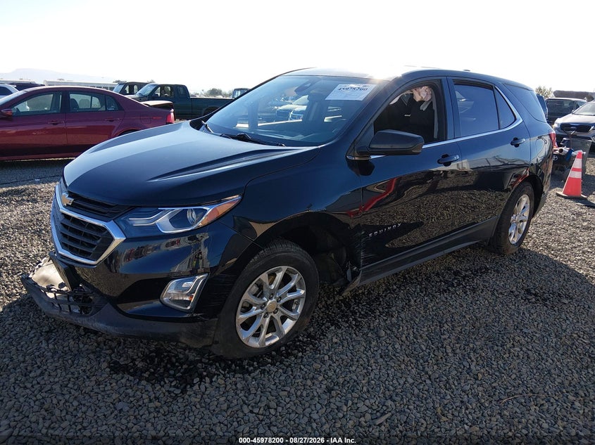 2020 Chevrolet Equinox, Front End, IAAI, VIN 2GNAXJEV7L6247108 — photo 2