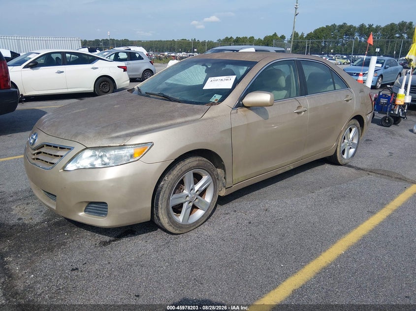 2011 Toyota Camry, Left Rear, IAAI, VIN 4T1BF3EK9BU180198 — photo 2
