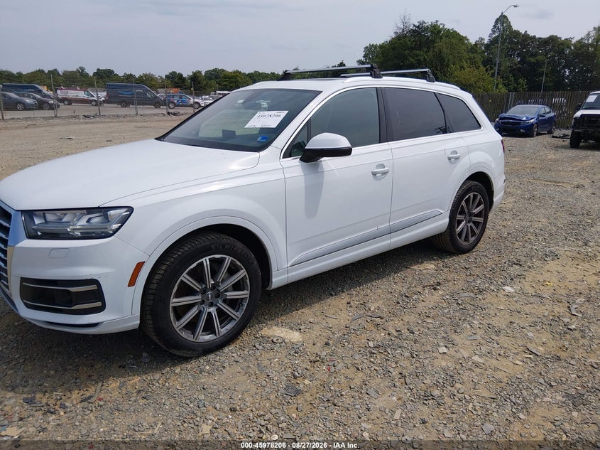 2018 Audi Q7, Неизвестно, IAAI, VIN WA1LHAF73JD019646 — фото 2