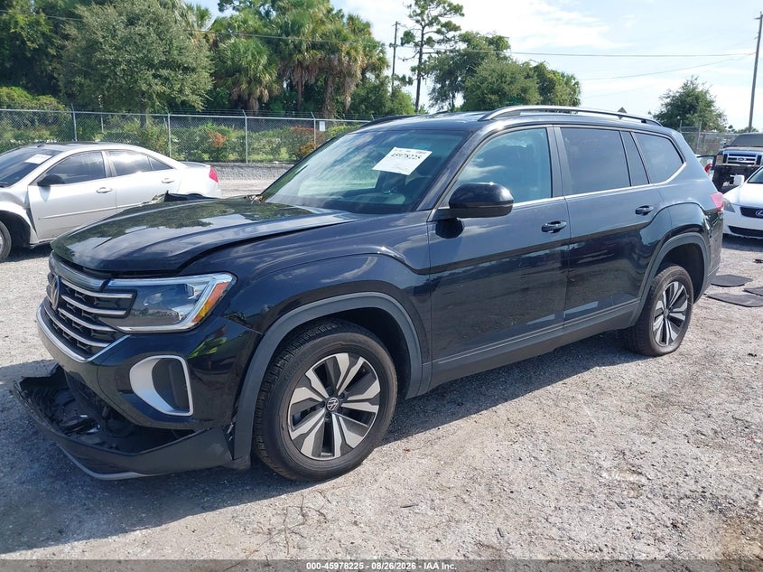 2024 Volkswagen Atlas 2.0T Se, Front End, IAAI, VIN 1V2DR2CA0RC518143 — photo 2