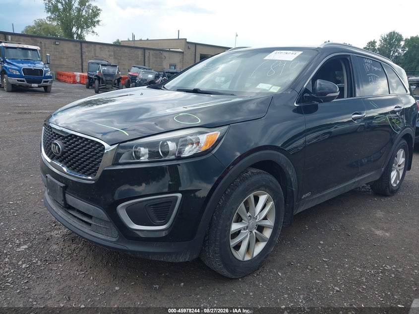 2017 Kia Sorento, Правый зад, IAAI, VIN 5XYPGDA31HG272203 — фото 2