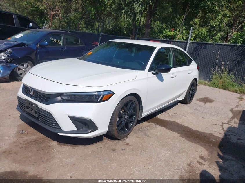 Vin: 19xfl2g87re004334, lot: 46477485, honda civic sport 20242