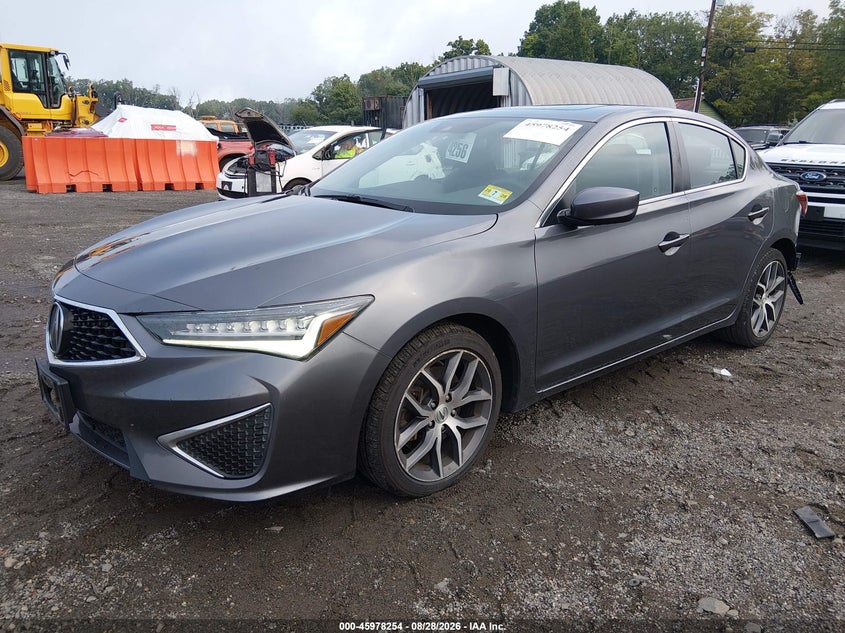 2019 Acura ILX, Rear, IAAI, VIN 19UDE2F75KA012081 — photo 2