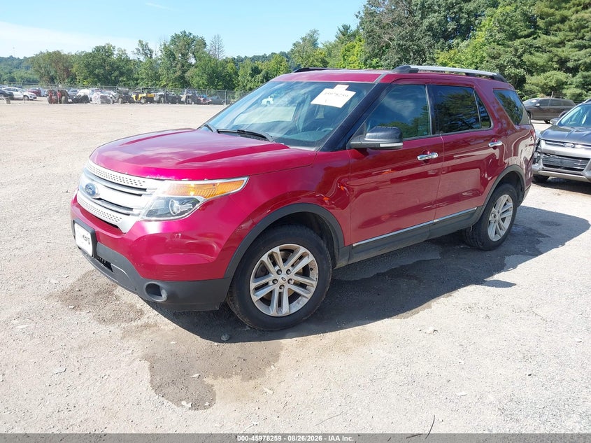2015 Ford Explorer, Rear, IAAI, VIN 1FM5K8D85FGC09891 — photo 2
