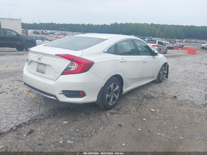 Vin: 19xfc2f67ke030826, lot: 46477540, honda civic lx 20194