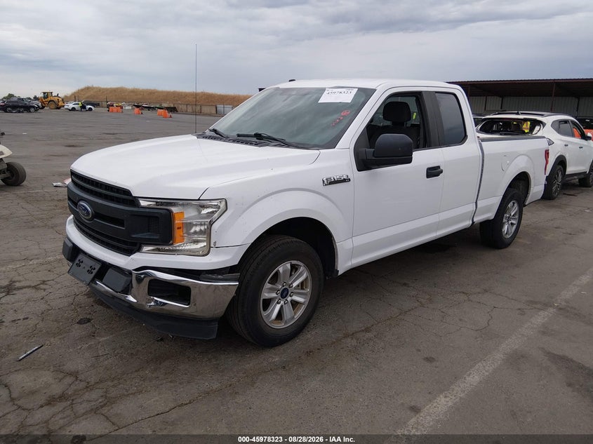 2019 Ford F-150, Удар ззаду, IAAI, VIN 1FTEX1C48KKD49713 — фото 2