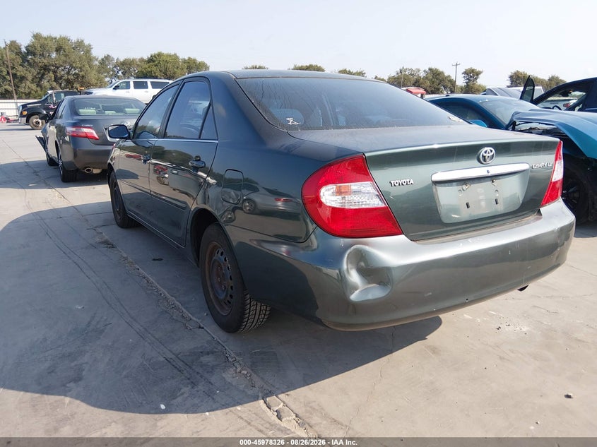 2002 TOYOTA CAMRY auction photo 3