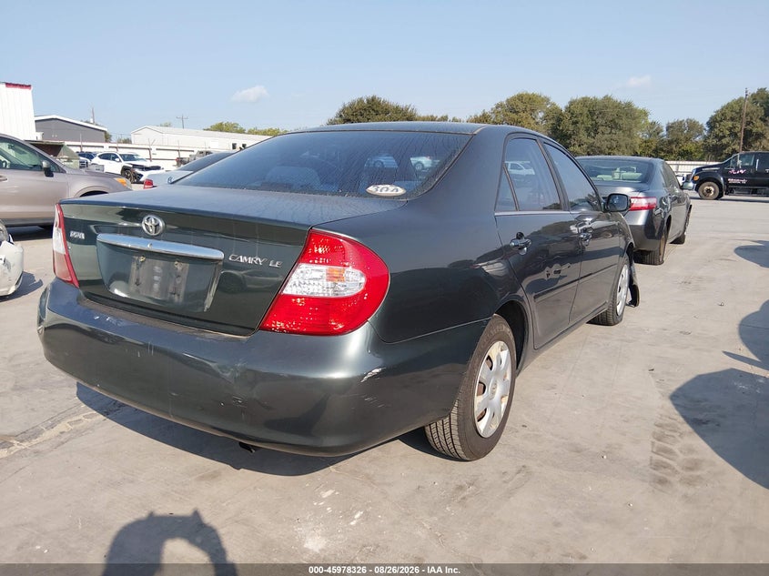 2002 TOYOTA CAMRY auction photo 4