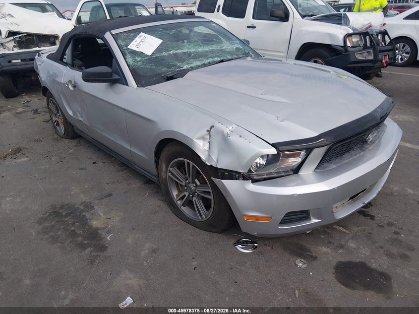 2012 Ford Mustang V6 Premium, Перекидання, IAAI, VIN 1ZVBP8EM0C5286712