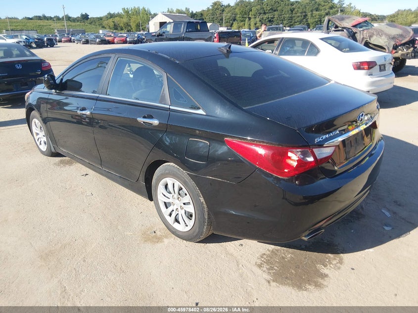 2011 HYUNDAI SONATA auction photo 3