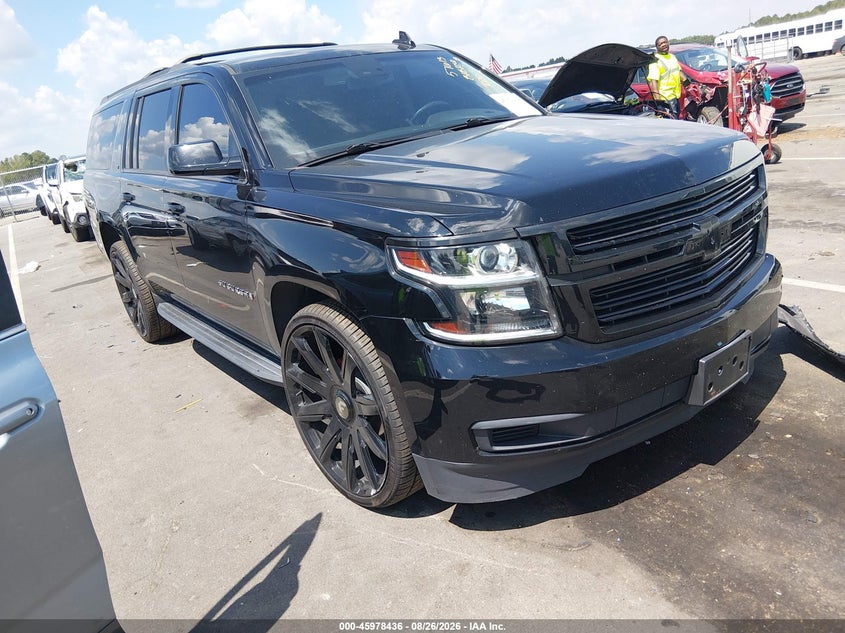 2018 Chevrolet Suburban Lt, Лівий перед, IAAI, VIN 1GNSKHKC4JR134474