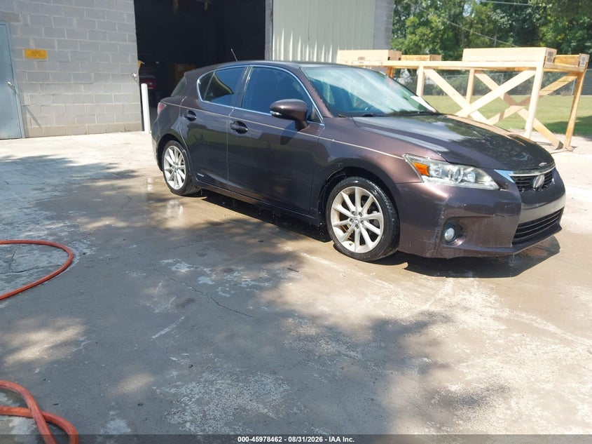 2012 LEXUS CT 200H auction photo 1