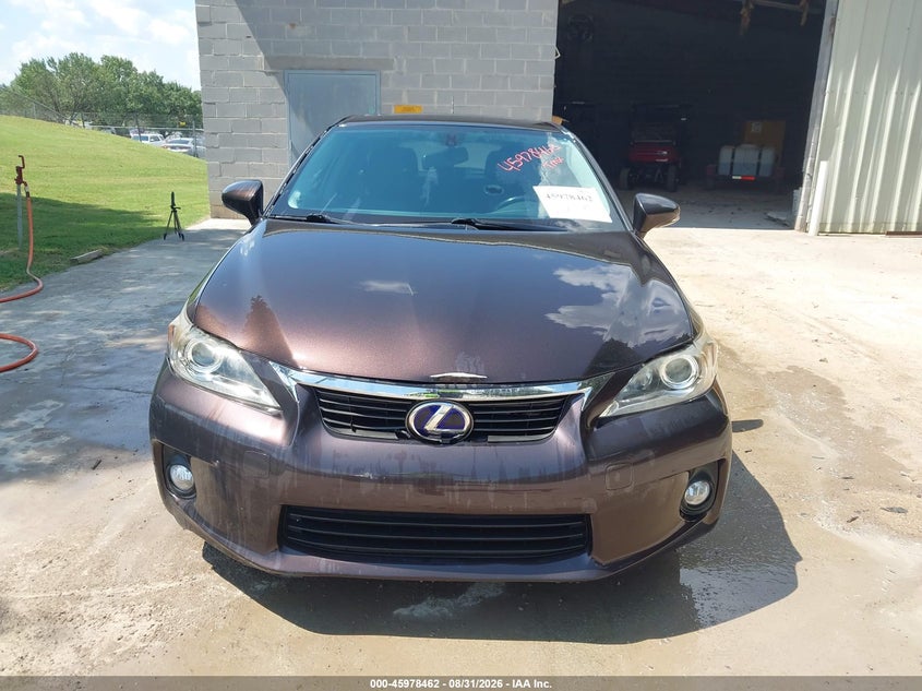 2012 LEXUS CT 200H auction photo 6