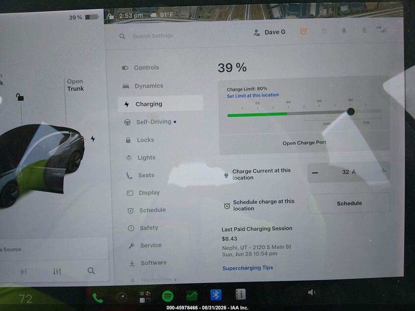 TESLA MODEL 3 2018 VIN 5YJ3E1EA2JF158493