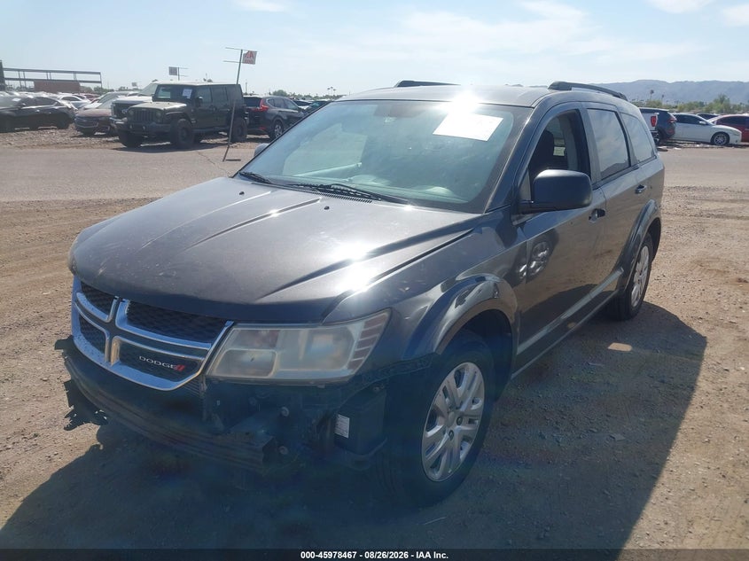2016 Dodge Journey, Unknown, IAAI, VIN 3C4PDCAB2GT166117 — photo 2