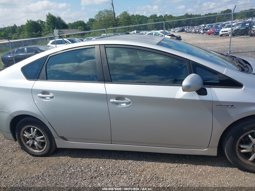 TOYOTA PRIUS 2011 VIN JTDKN3DU2B1470665