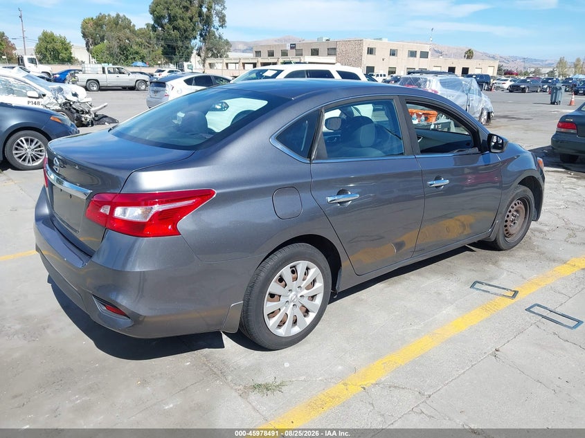 2017 NISSAN SENTRA auction photo 4
