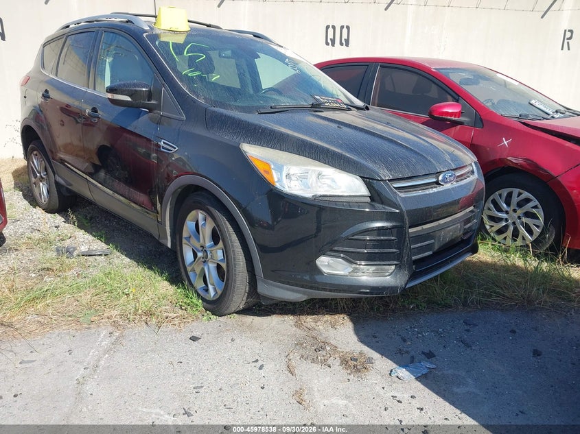 Vin: 1fmcu0j99eua30107, lot: 46477778, ford escape titanium 20141