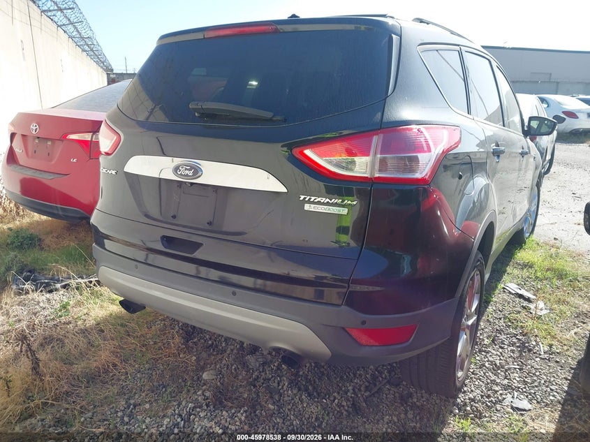 Vin: 1fmcu0j99eua30107, lot: 46477778, ford escape titanium 20144