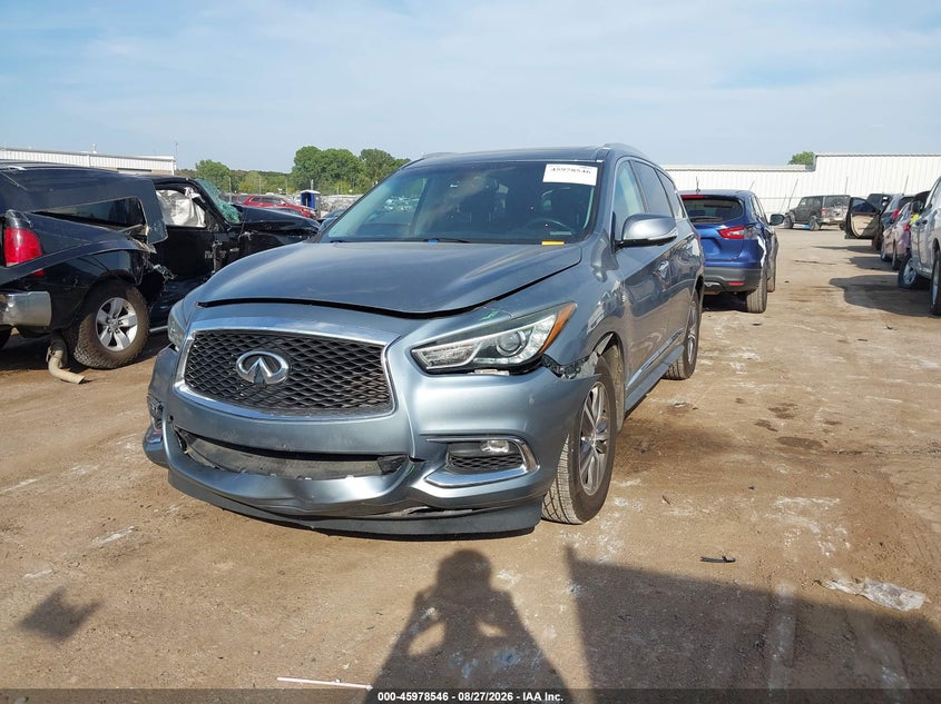 Vin: 5n1dl0mm1hc518789, lot: 46477786, infiniti qx60 20172