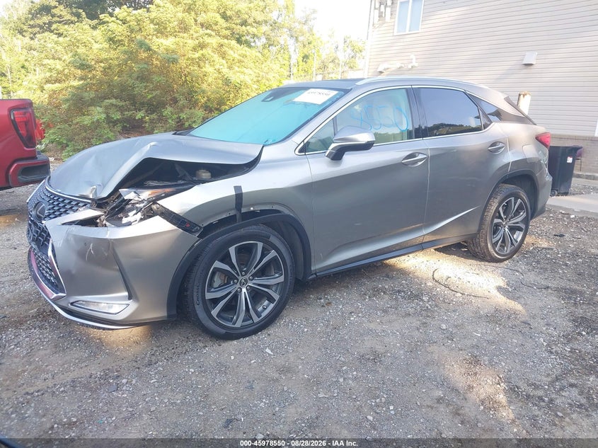 2022 Lexus RX, Front End, IAAI, VIN 2T2HZMDA3NC361654 — photo 2