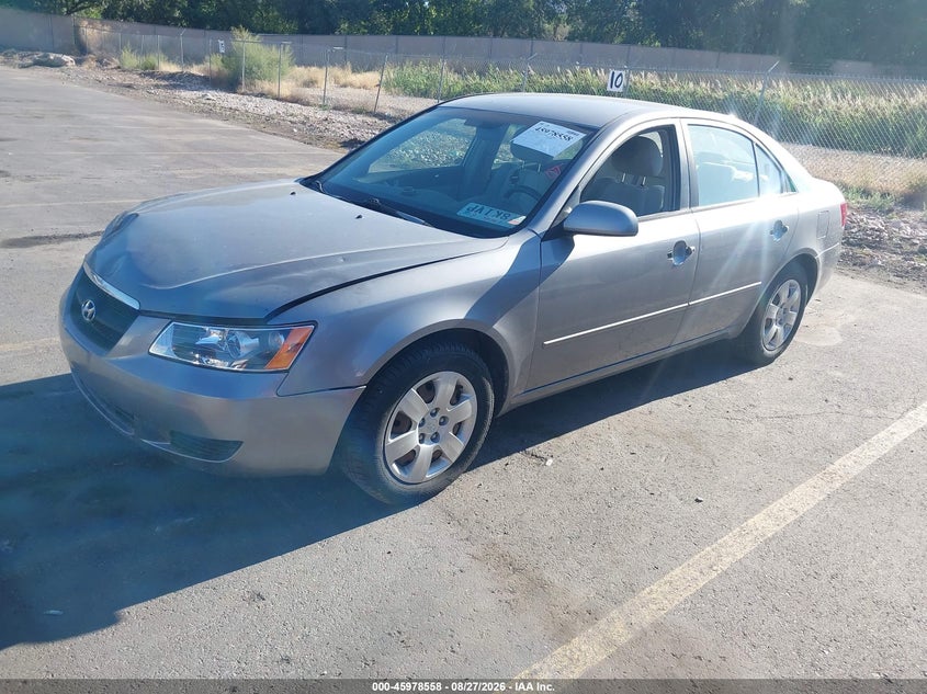 2008 HYUNDAI SONATA auction photo 2
