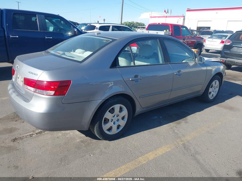 2008 HYUNDAI SONATA auction photo 4