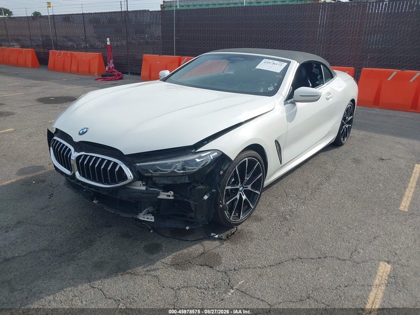 2019 BMW 8er, Удар спереду, IAAI, VIN WBAFY4C54KBJ98894 — фото 2