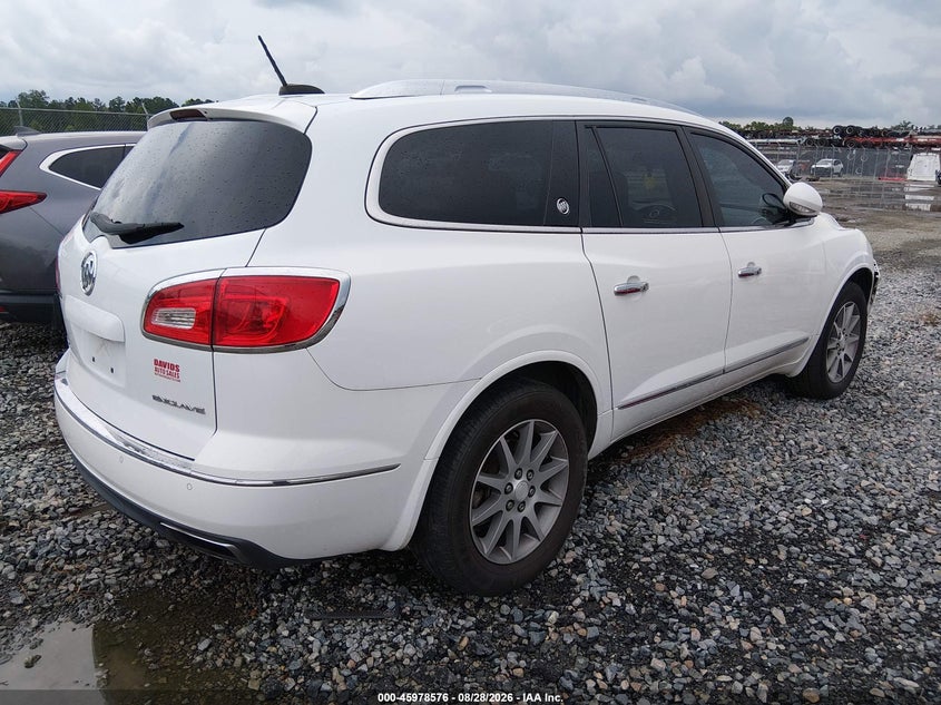 Vin: 5gakrbkd9hj194819, lot: 46477816, buick enclave leather 20174
