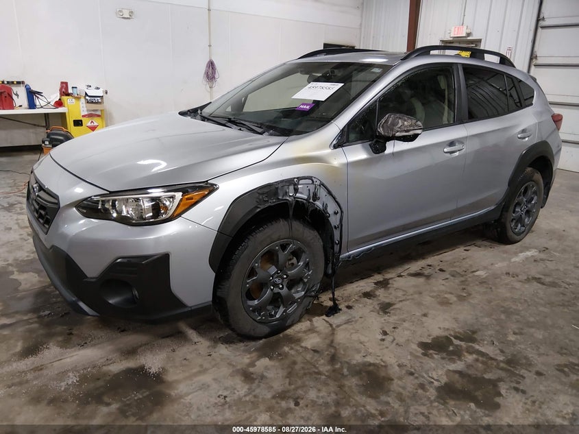 2021 Subaru XV, Exterior Burn, IAAI, VIN JF2GTHSC9MH681666 — photo 2