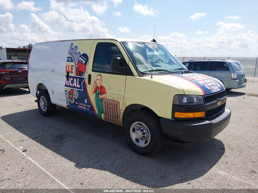 Vin: 1gcwgaf73s1271020, lot: 46477832, chevrolet express cargo rwd 2500 regular wheelbase wt 2025 img_1