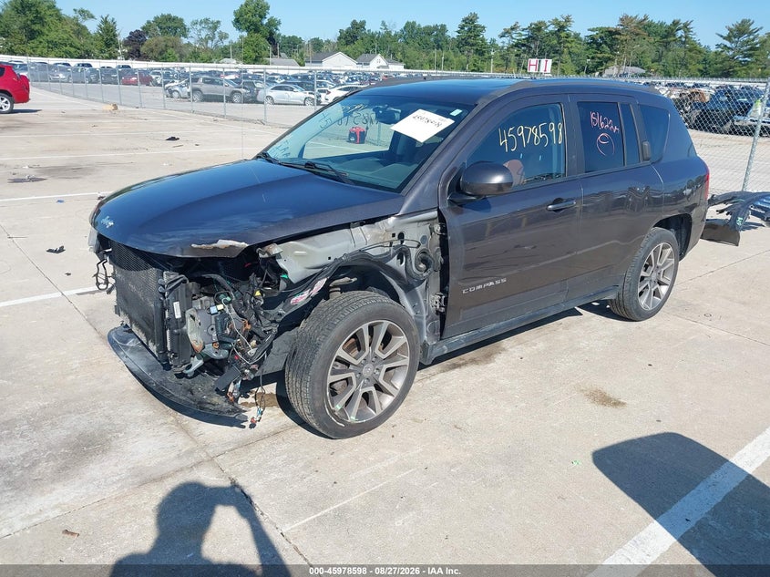 Vin: 1c4njdeb2hd176234, lot: 46477838, jeep compass high altitude 20172