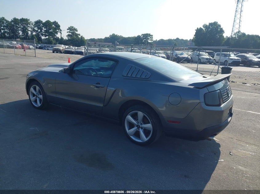 FORD MUSTANG 2010 VIN 1ZVBP8CH7A5149589