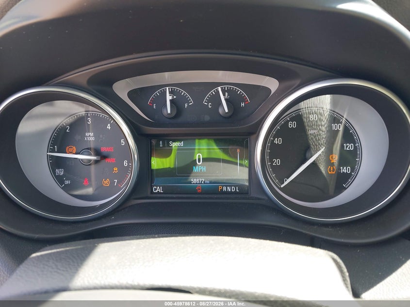 2019 BUICK ENVISION SPORT UTILITY VEHICLE 2.5L I-4 DI, DOHC, VVT, 197HP