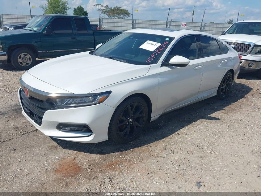 2018 Honda Accord, Удар сзади, IAAI, VIN 1HGCV2E32JA053499 — фото 2