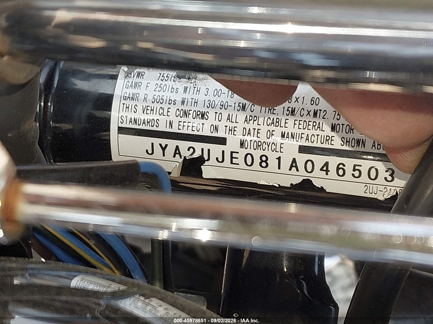 YAMAHA XV250 2001