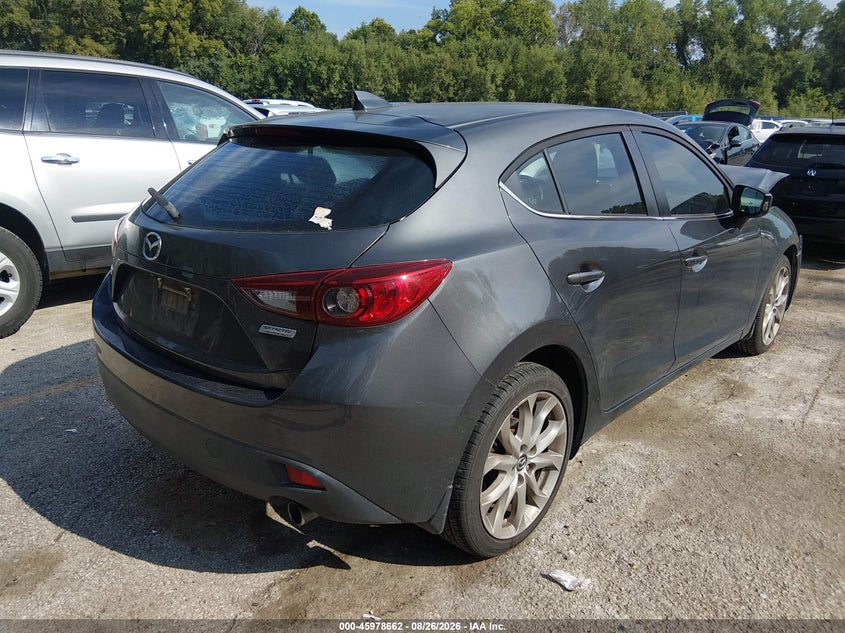 Vin: jm1bm1m38g1340055, lot: 46477902, mazda mazda3 s touring 20164