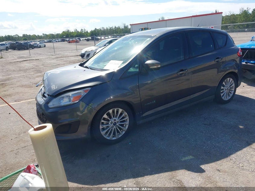 2017 Ford C-MAX, Удар спереди, IAAI, VIN 1FADP5AUXHL117712 — фото 2