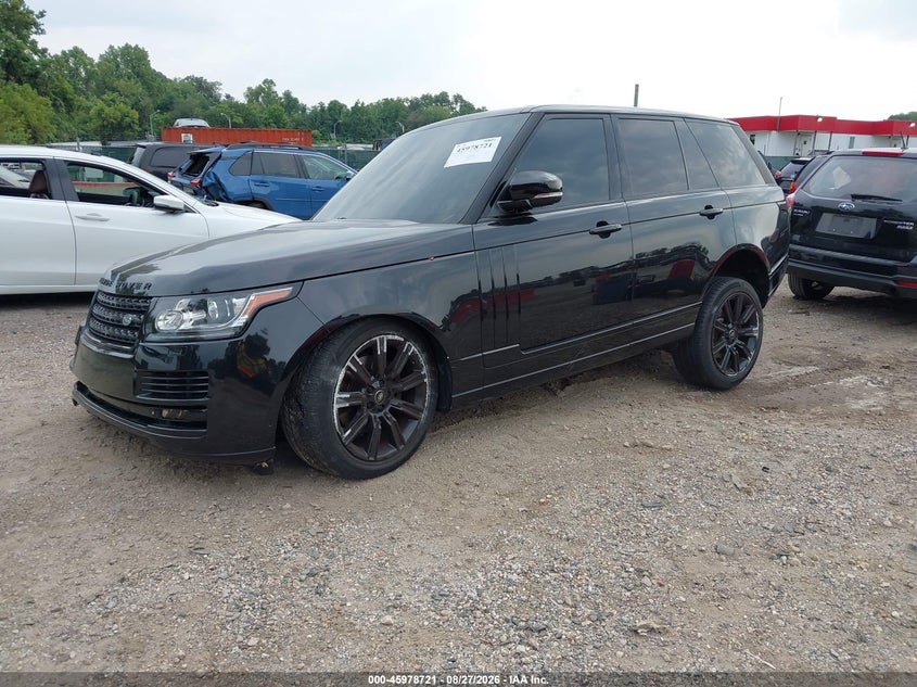 2015 Land Rover Range Rover, Front End, IAAI, VIN SALGS2VF3FA208435 — photo 2