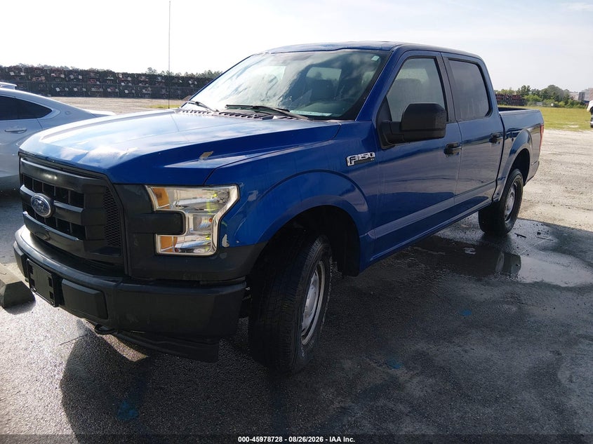 Vin: 1ftew1e85hkd49681, lot: 46477968, ford f-150 xl 20172