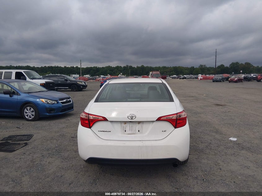 TOYOTA COROLLA 2018 VIN 2T1BURHE4JC055107