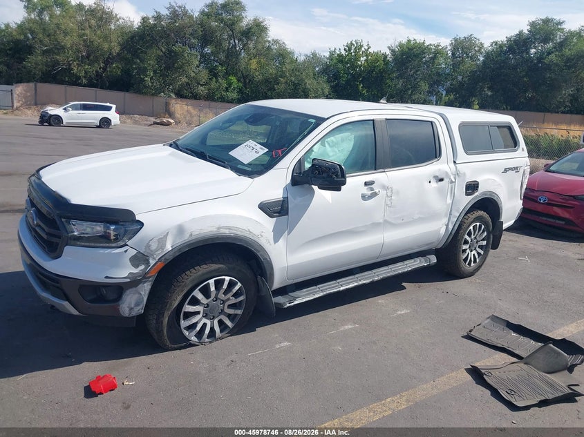 2021 Ford Ranger, Left Side, IAAI, VIN 1FTER4FH0MLD36672 — photo 2