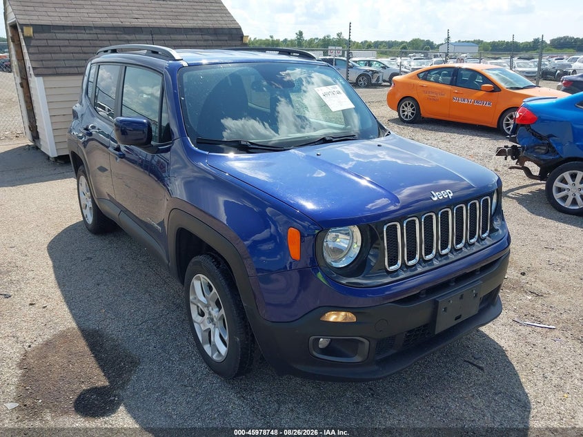 Vin: zaccjbbb5jph86961, lot: 46477988, jeep renegade latitude 4x4 2018 img_1