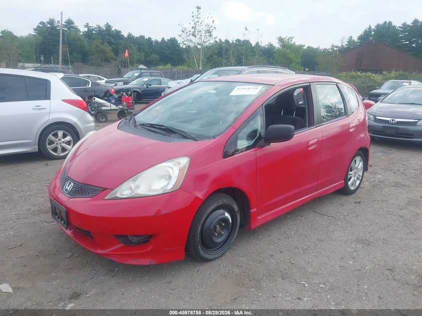 2009 Honda Fit, Normal Wear & Tear, IAAI, VIN JHMGE88429S002676 — photo 2