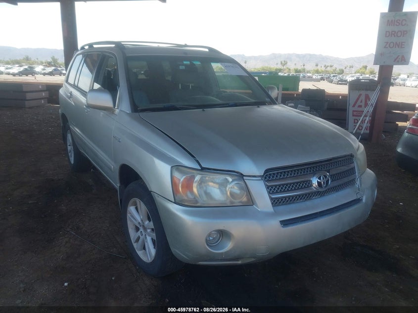 2007 TOYOTA HIGHLANDER HYBRID auction photo 1