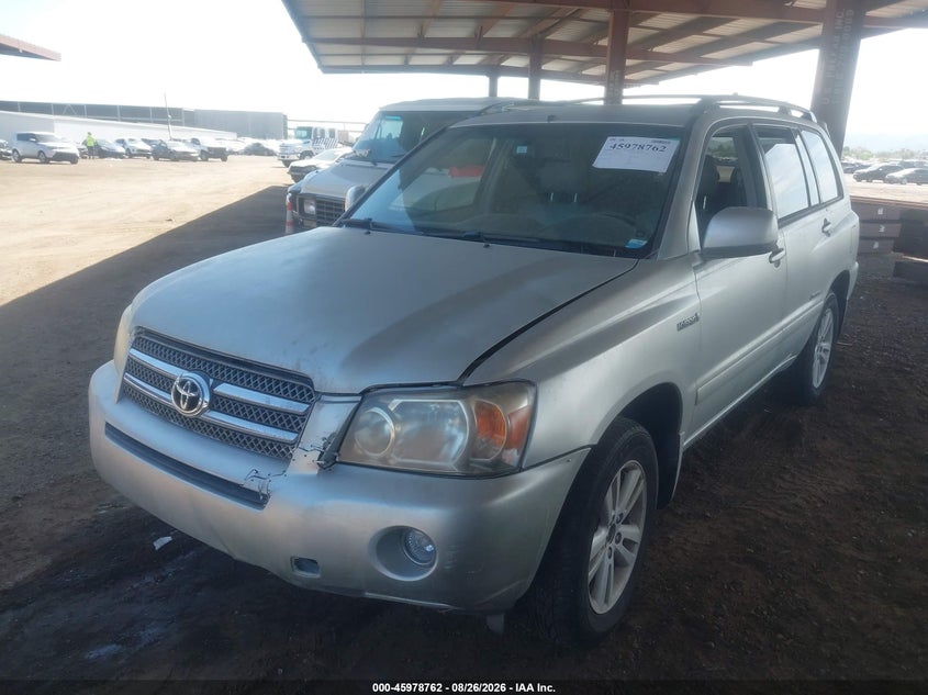 2007 TOYOTA HIGHLANDER HYBRID auction photo 2