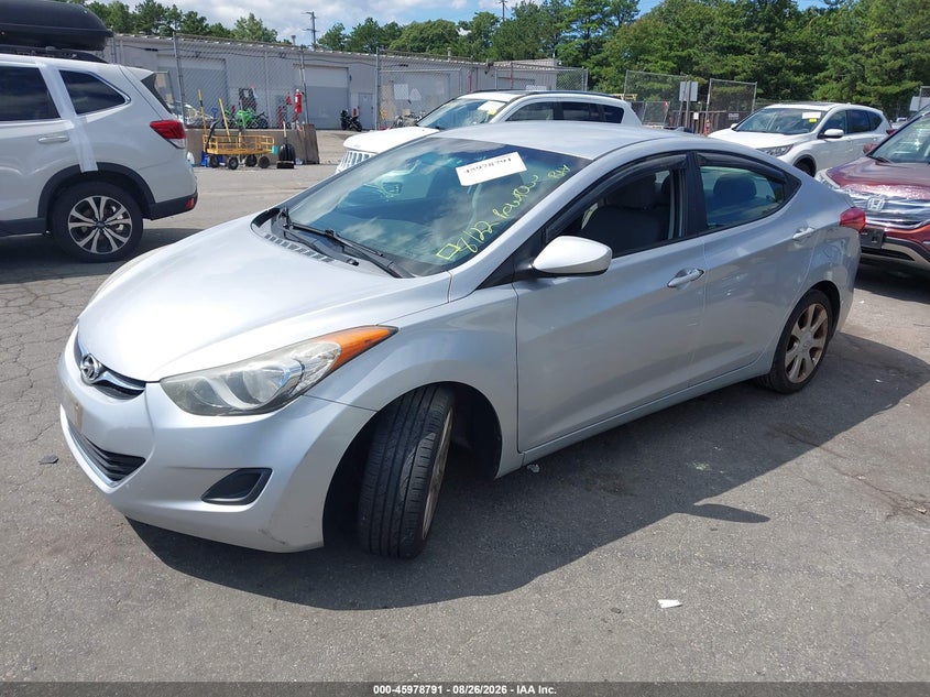 2013 Hyundai Elantra, Викрадення, IAAI, VIN 5NPDH4AE3DH356592 — фото 2