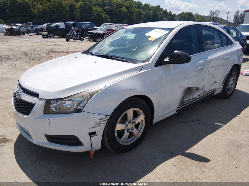 2014 Chevrolet Cruze, Левый бок, IAAI, VIN 1G1PC5SB4E7293555 — фото 2