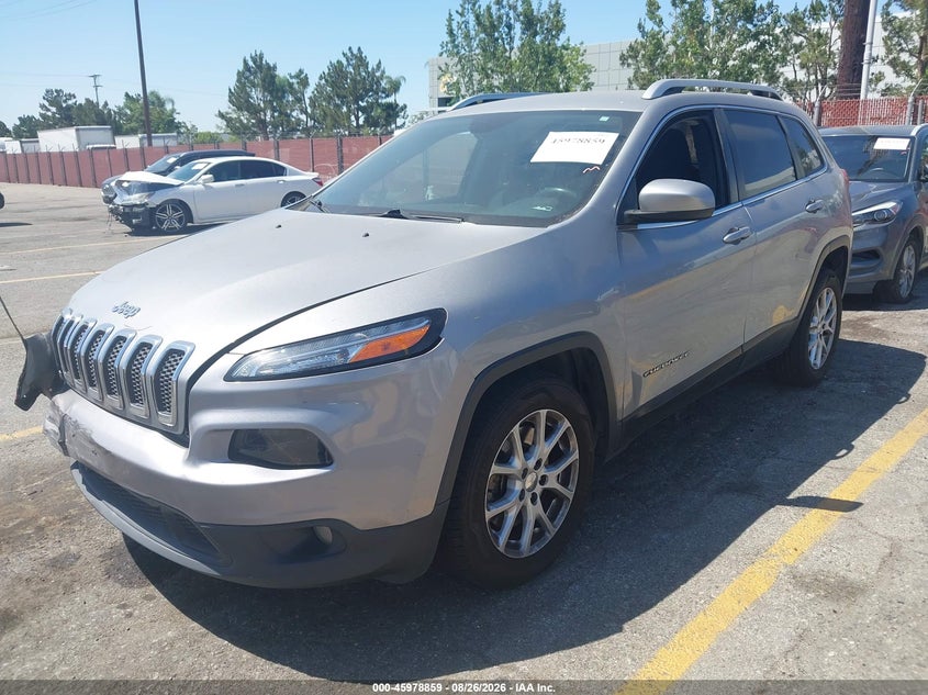 2014 Jeep Cherokee, Обычный износ, IAAI, VIN 1C4PJLCB0EW312172 — фото 2