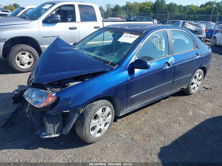KIA SPECTRA 2006 VIN KNAFE121X65357783